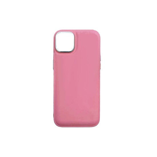 Capa de Silicone para Apple iPhone 12/12 Pro Rosa